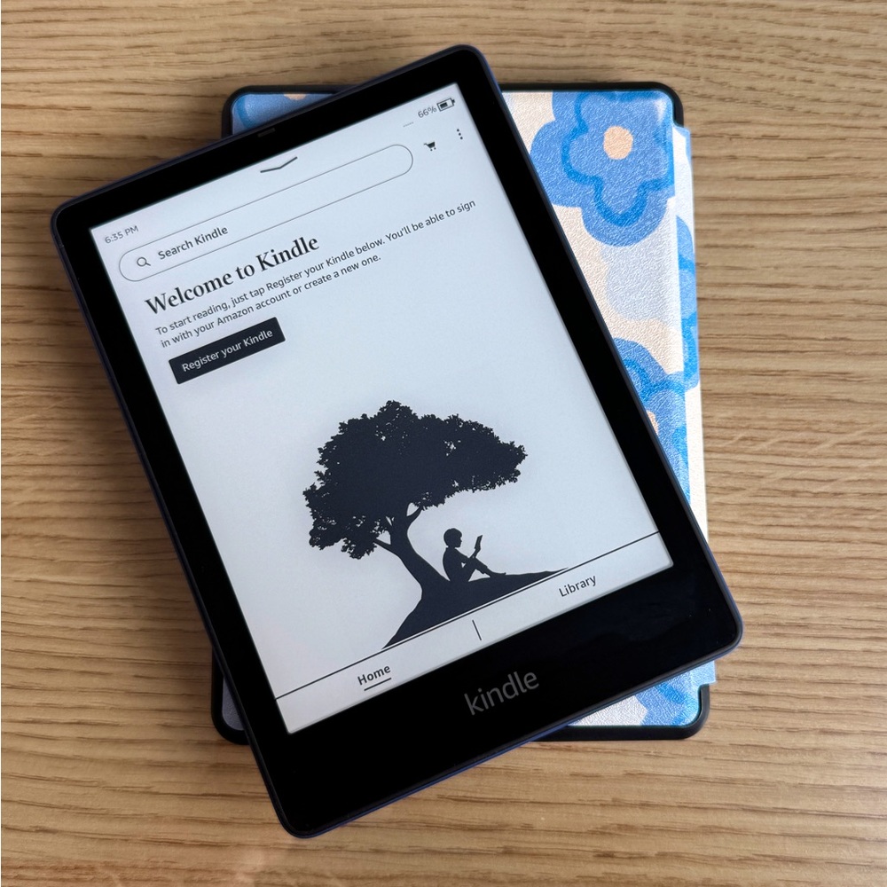 Kindle Paperwhite Signature Edition 11 Generation 32 GB & Magnet Case (denim)